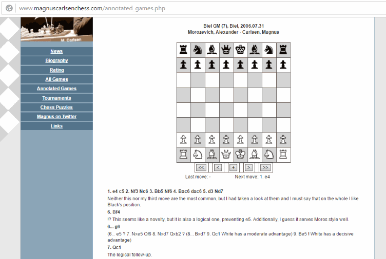 algorithm for chess program in python